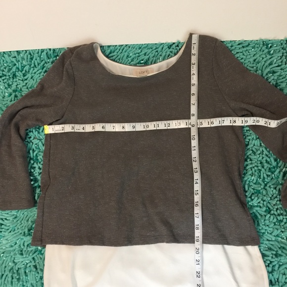 💝Gorgeous Loft  layered look tunic blouse - Picture 7 of 7